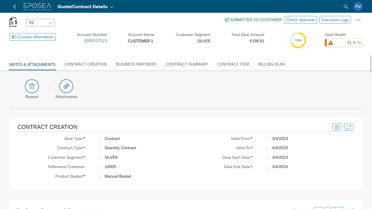 screenshot of BrightPrice Suite
